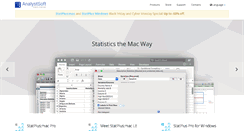 Desktop Screenshot of analystsoft.com