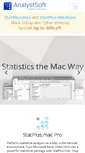 Mobile Screenshot of analystsoft.com