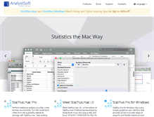 Tablet Screenshot of analystsoft.com